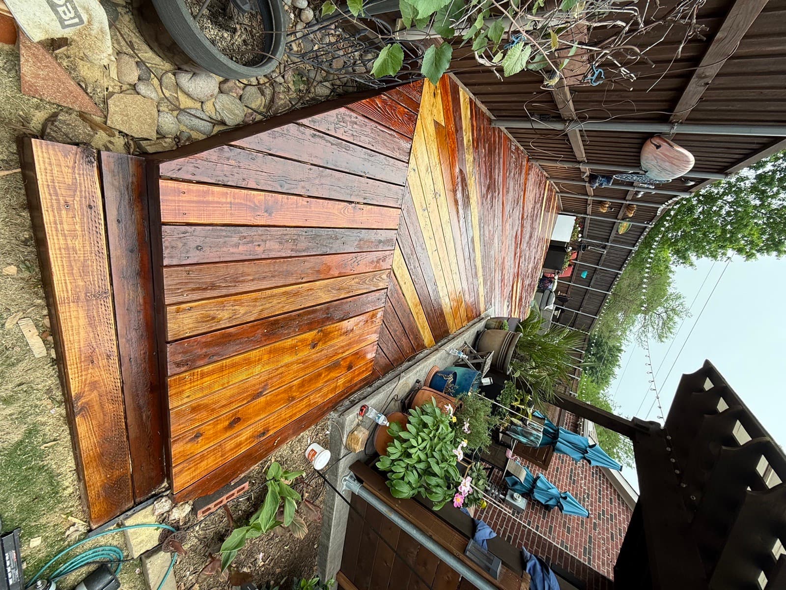 Custom Stained Hardwood Deck — Wilson & Co Design Build, Northeast Florida